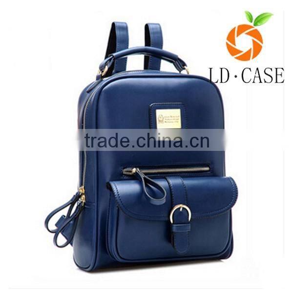 new products men vintage leather backpack, shoulder bag