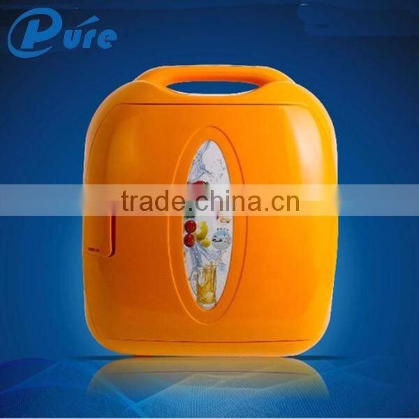 7.8L dc 12v car portable fridge freezer refrigerator /mini car fridge