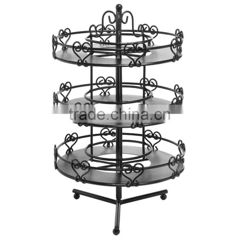 3 Tier Nail Polish Rack Cosmetic Organizer Display