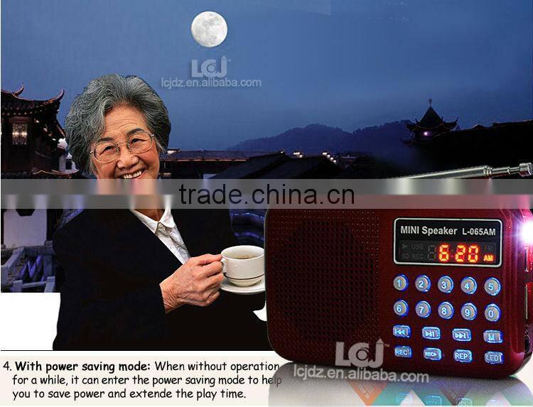 L-065AM 2015 mp3 player AM FM radio voice recorder, multifunctional digital voice recorder