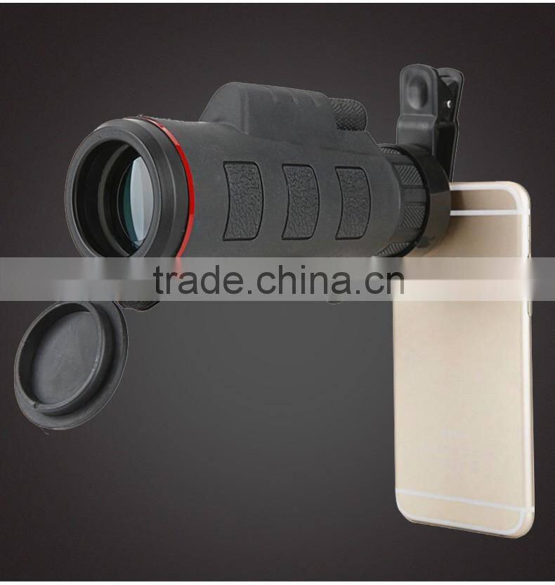 Portable Mobile Phone Monocular 10x40 Small Telescope 1200m/9600m chinese telescope