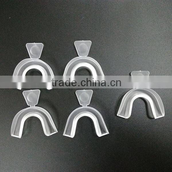 2 PCS a bag moldable teeth whitening mouth guard