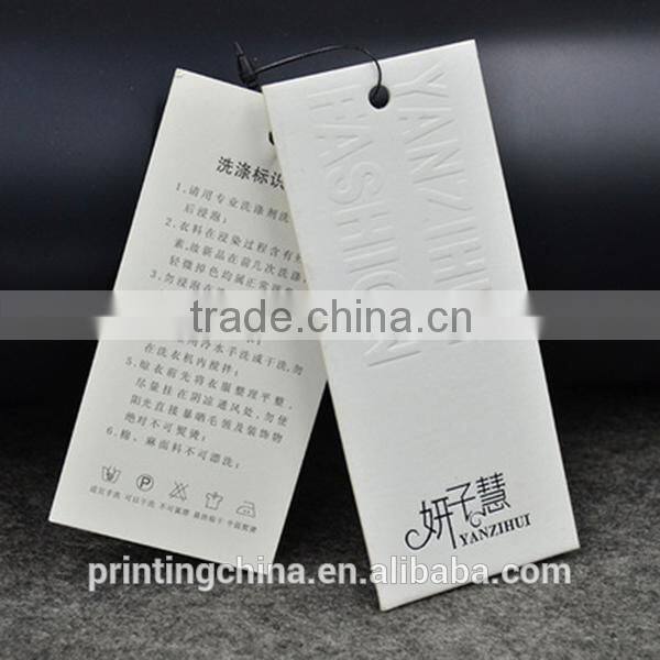 Excellent quality custom hang tags in prompt delivery