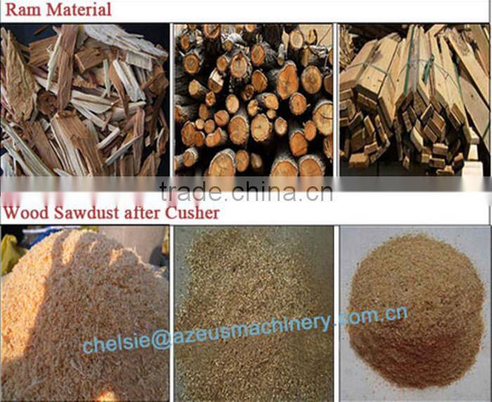 Best price reasonable price wood log sawdust making machine