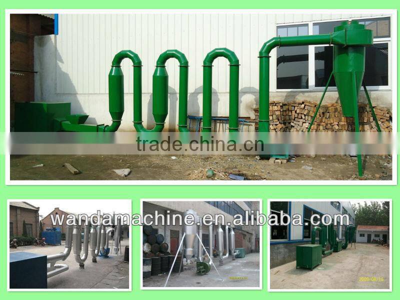 Hot selling hot air pipe dryer with low power consumption