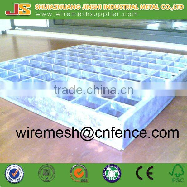 High quality hot-dipped galvanized steel bar grating factory