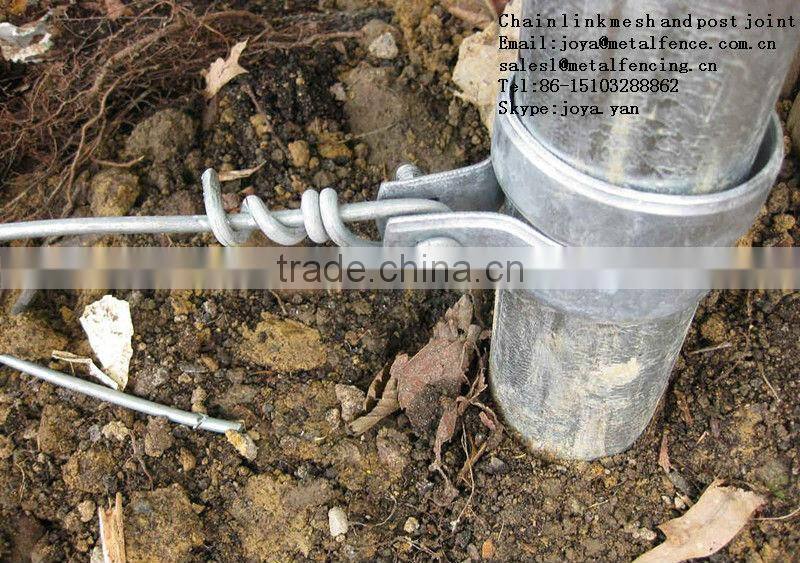 Y arm barbed wire chain link security fence