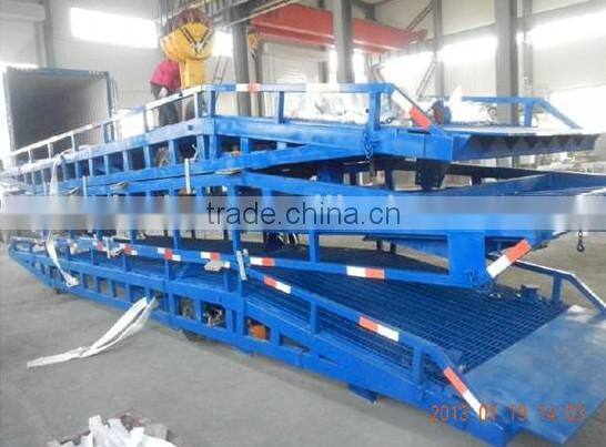 10T mobile hydraulic CE forklift container dock ramp
