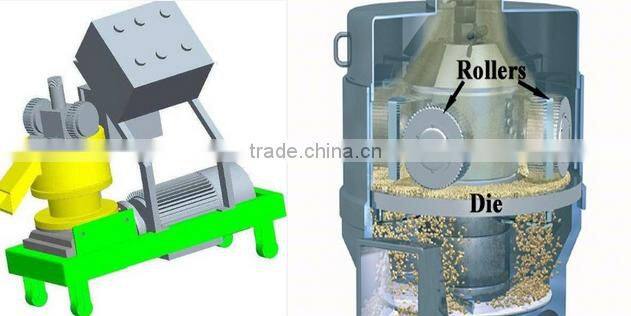Customized 2016 Hot sale High Output pellet machine for solid waste