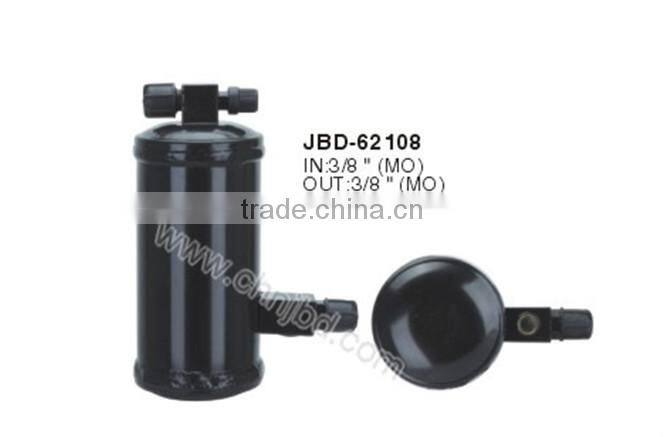 NEW LONGQUAN ac accumulator &drier with bracket,Low price auto ac parts steel auto receiver drier