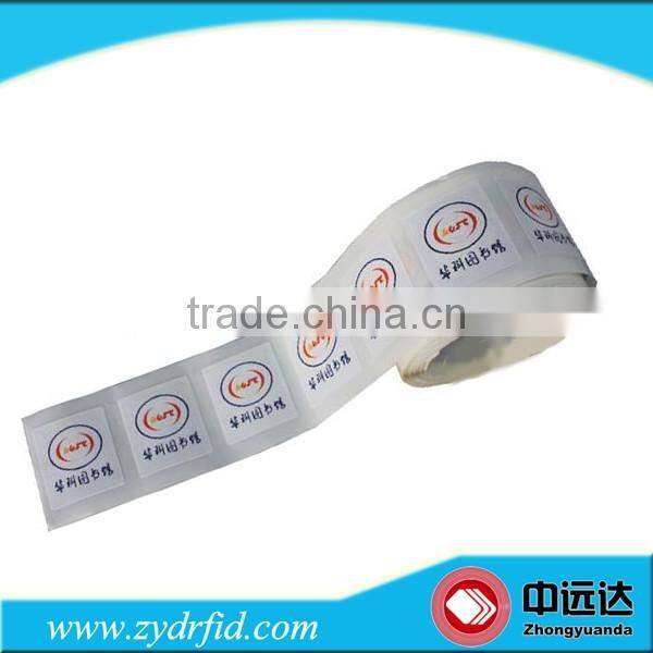 13.56MHz HF rfid tag sticker for book