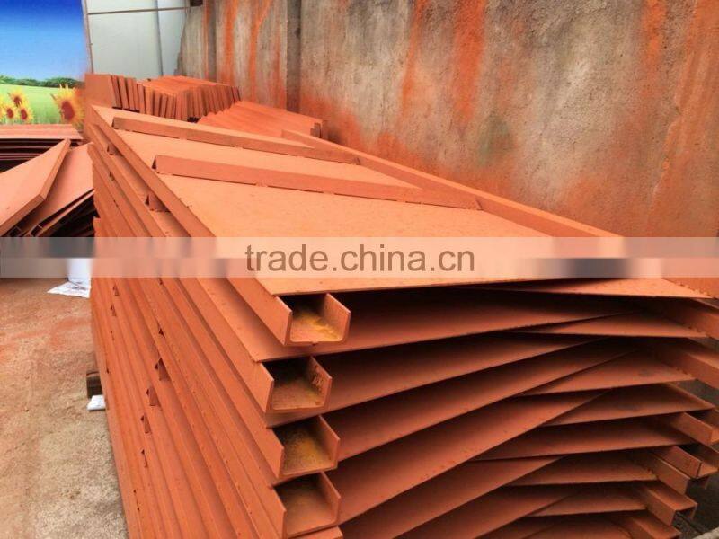 Scrap metal skip bins for storing material