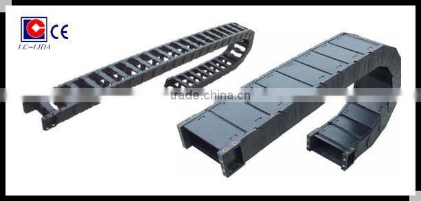 LD30.2 Bridge type Plastic Cable Drag Chain with pulley wheel
