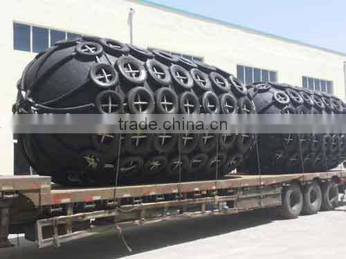 Marine pneumatic rubber fenders