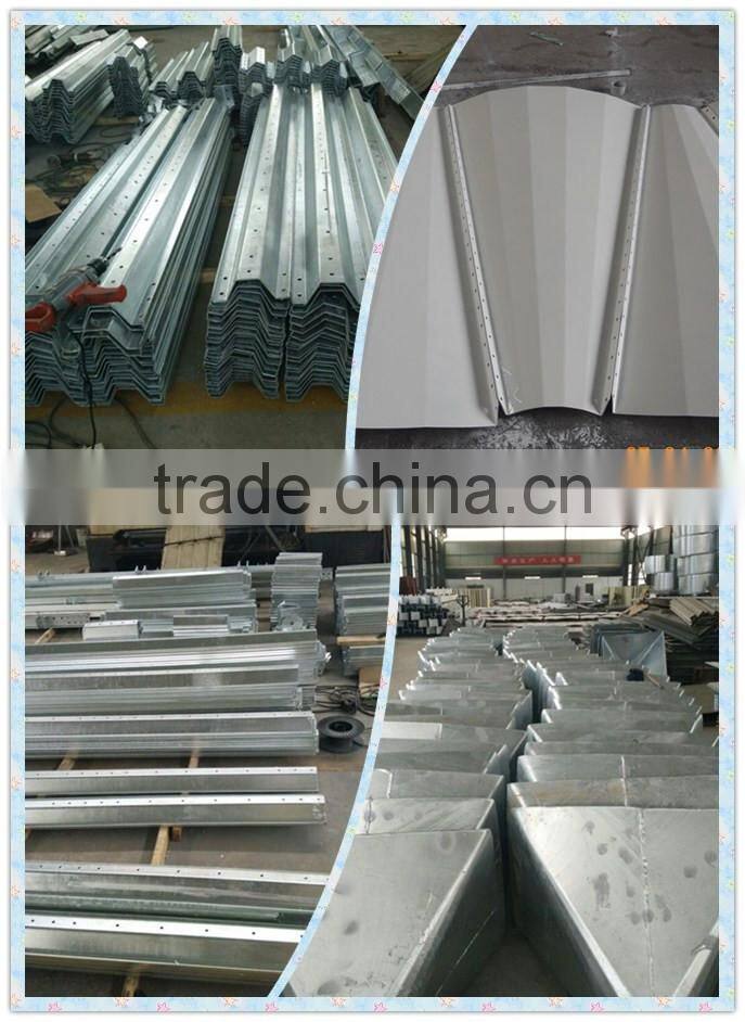 vertical yellow maize soybean storage steel silo