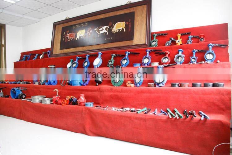 DN2250 PN80 high temperature steel butterfly valve