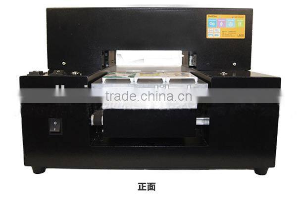 A4 UV Printer, Cell Phone Case/Plastic Card/Transparent Business Card Printing Machine