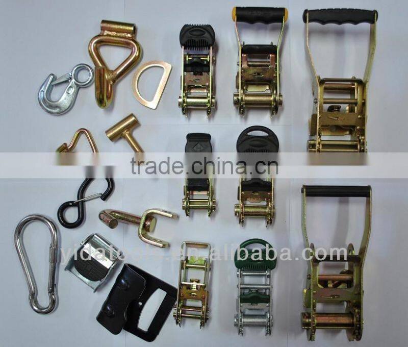 high tenacity polyester Ratchet tie down o EN 12195-2 AS/NZS 4380.