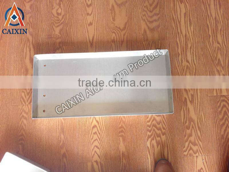 aluminum tray,bottom of the freezing box unit, tools for seafood fast frozen processing