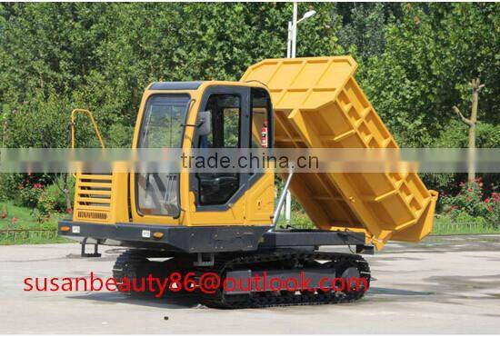 2.0Ton Crawler trailer with cummins engine and A/C for exporting