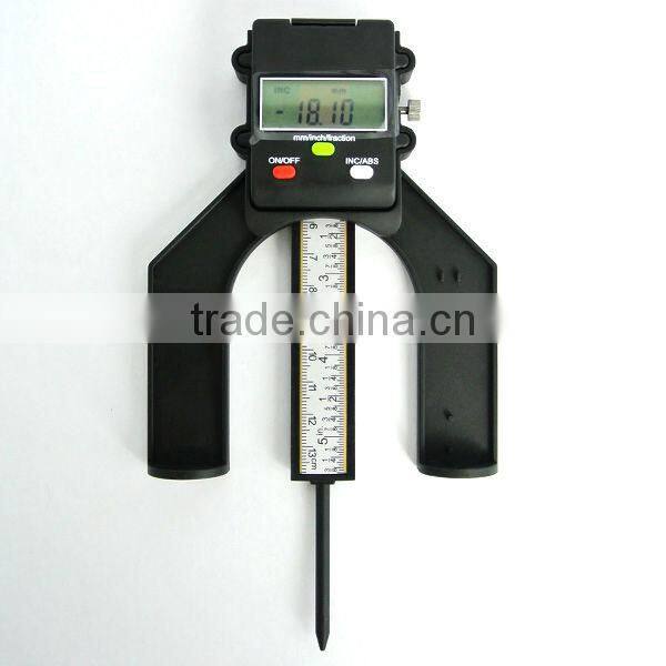 Digital LCD Tread Magnetic Self Standing Aperture 80mm Hand Routers Depth Gauge