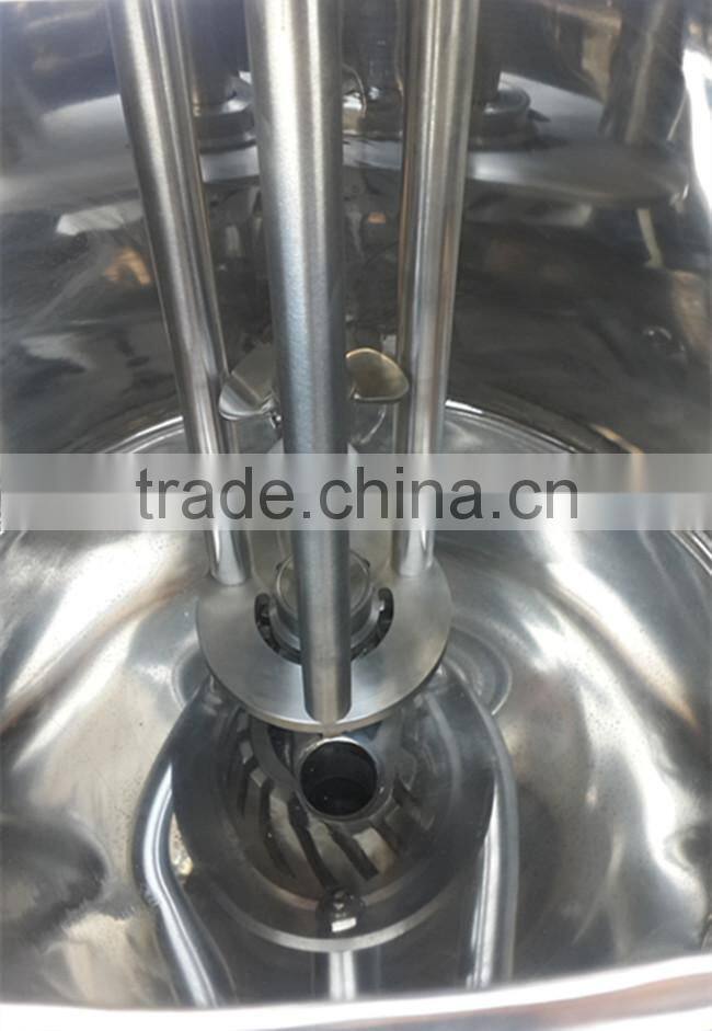 hot batch stainless steel milk pasteurizer