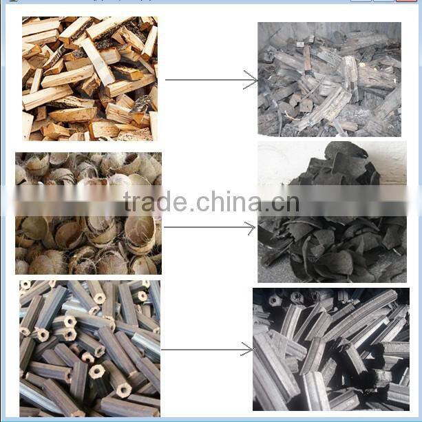 CE certification approved traditional type wood charcoal making furnace