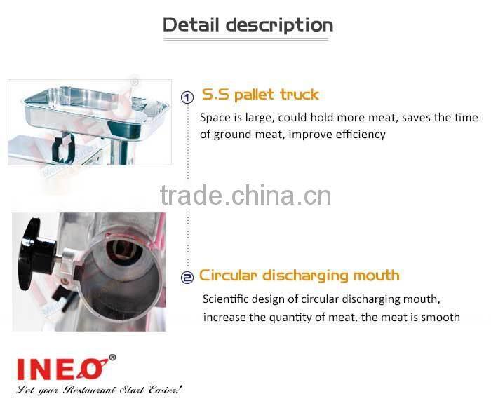 120 kg/h Restaurant Commercial Small Meat Cutting Machine/meat bone grinder