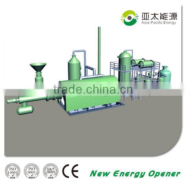 ISO certificate waste tyre plastic rubber recycling machine