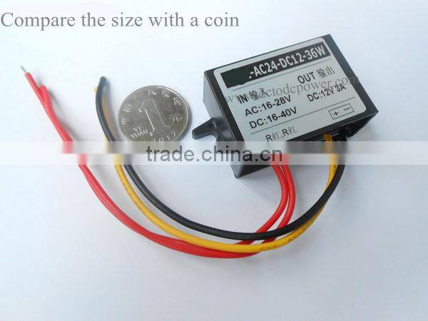 AC-DC power converter 24V switch 12V AC power supply module buck AC to 12V DC 24V 3A