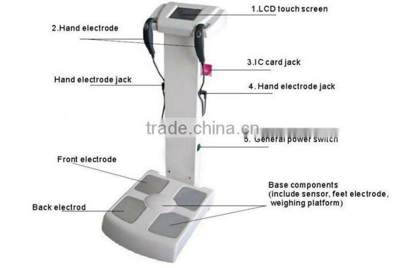 High quality Human body healthy analyser machine GS6.5