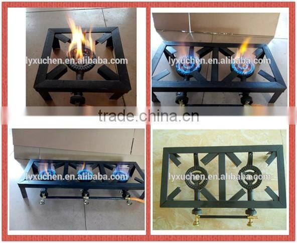 Steel frame gas cooker,cast iron gas burner for cooking to Africa