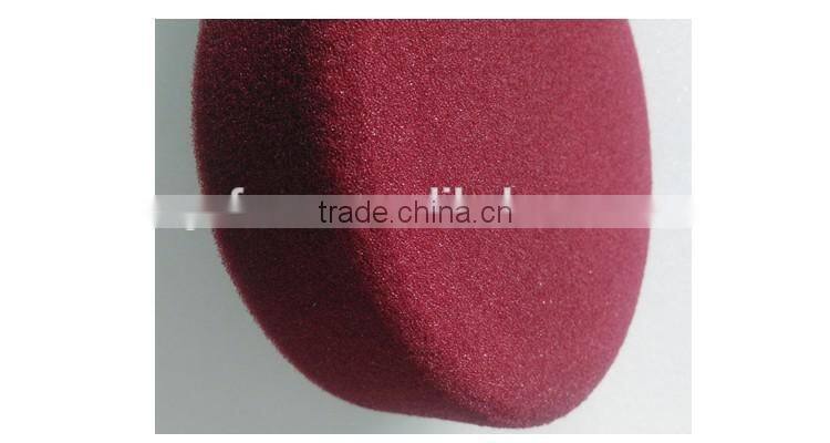 2016 Hot sale car polishing/buffing foam pad, car waxing sponge products