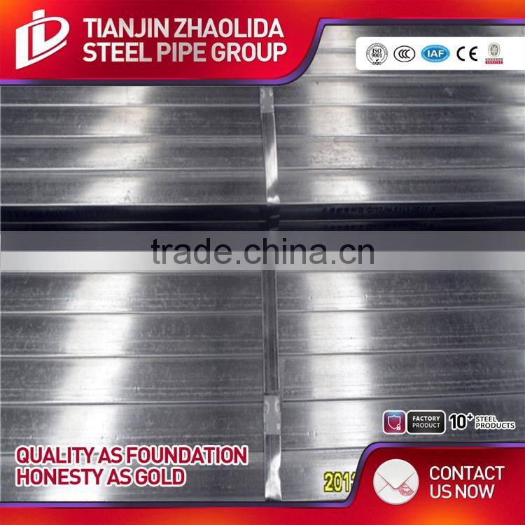 high quality ASTM A106 GR A B ERW hot dipped & pre galvanized steel pipe & tube from tianjin mill