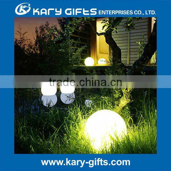 outdoor led sphere light color changing led mood light