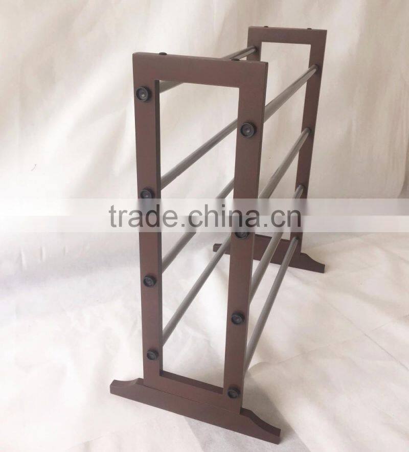 Solid Wood 4 Tier expandable length Shoe Rack for 100cm length shoes storage Organizer