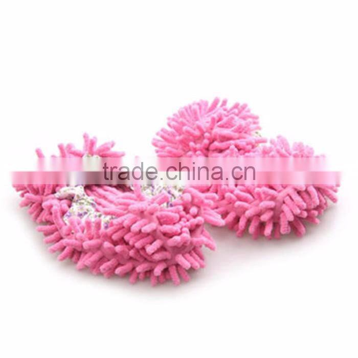 Reusable Floor Cleaning Dust Slipper Shoe Cover Mop Cloth