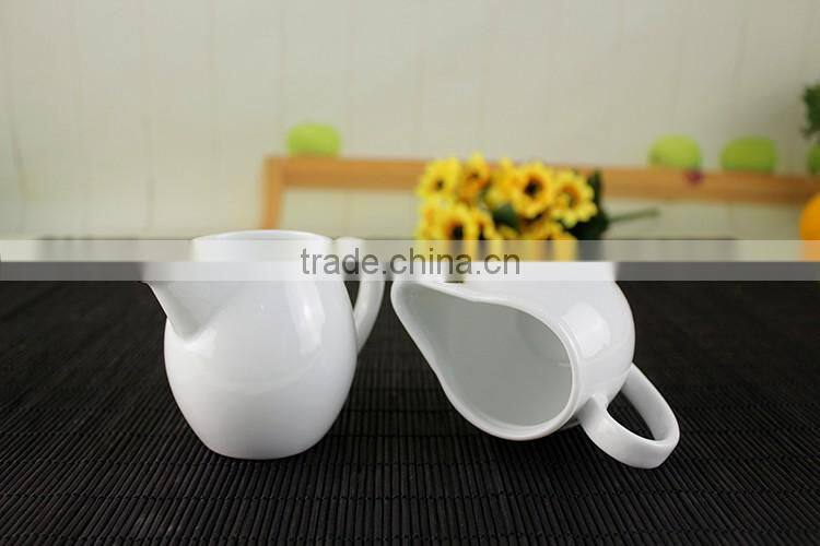 Best selling bulk products ceramic porcelain milk jar sugar pot