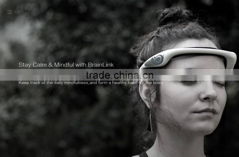 2016 Hot-selling Multi-function Brainwave Head Massager Personal Portable Brainwave Sersor Headband Bluetooth Brainwave Sensor