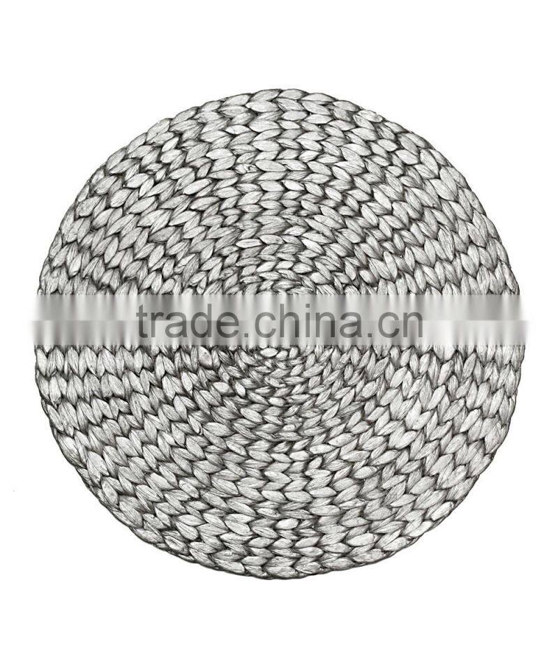 White washed color, vietnam rectangular place mat/ woven table mat