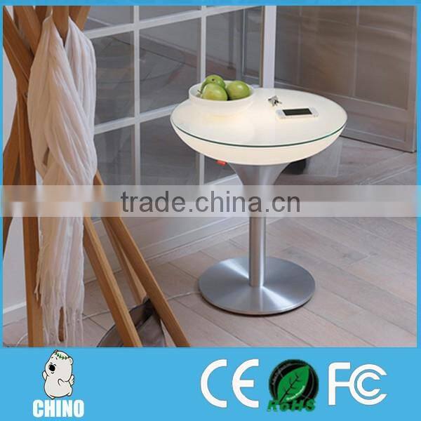 Modern Glowing Rechargeable Nightclub LED Bar table
