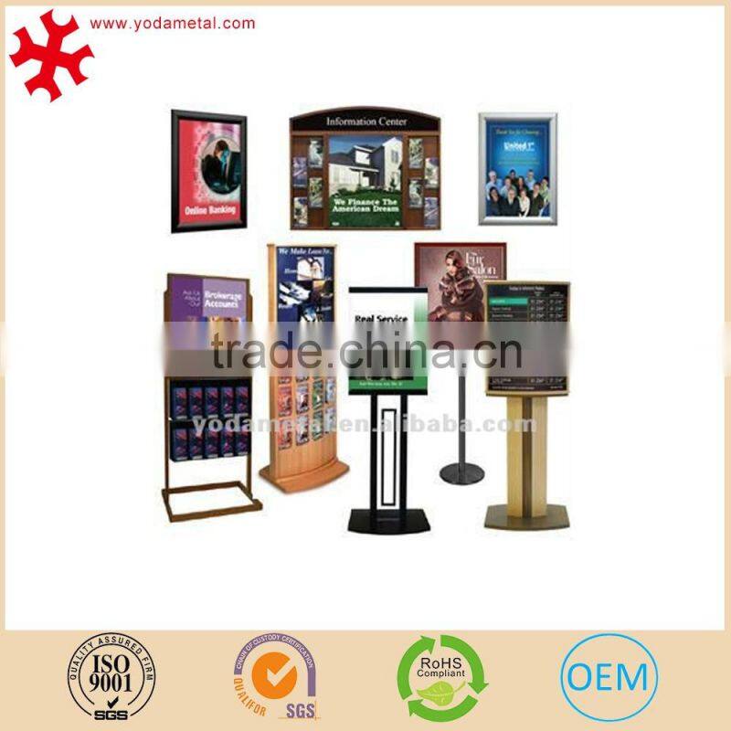 Trade show metal portable advertising exhibition stand display