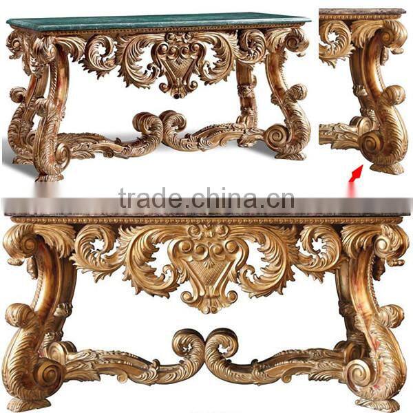 Baroque style Large size console table hobby lobby ME-0006-01