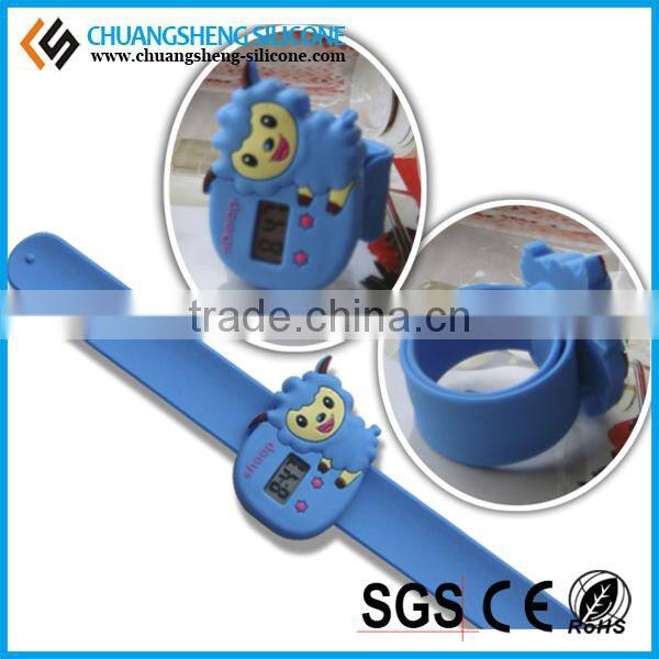silicone minus ion bracelet watch silicone slap watches cheap wholesale kids slap watches silicone