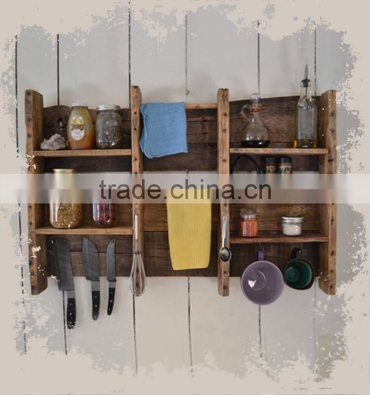 triangle decorative living room wooden wall shelf/bookshelf for home furniture