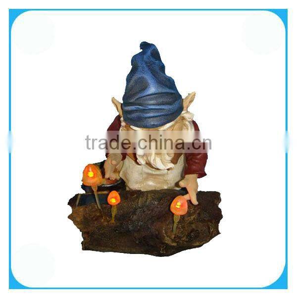 Resin solar garden decoation