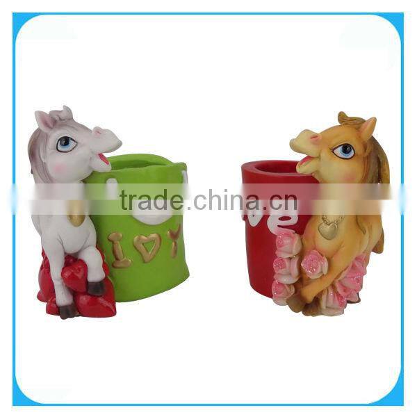 Chinese New Zodiac Resin Horse Art
