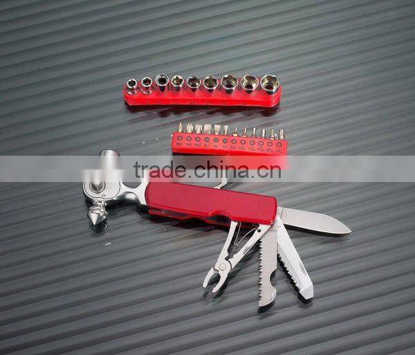 Folding Multi tool also call essential emergency survival tool kit