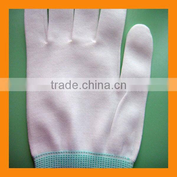 Lint Free Nylon Polyester Seamless Knitted Glove