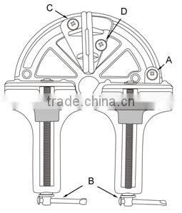 angle clamp aluminum angle clamp corner clamp